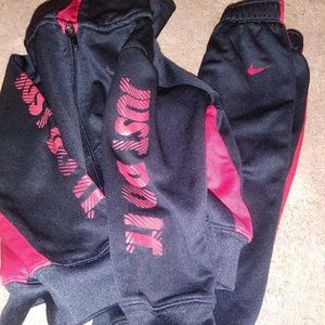 Toddler Nike jumpsuit set